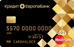 Cash Card Mastercard Gold от Кредит Европа Банка