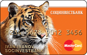 Дебетовая от Социнвестбанка